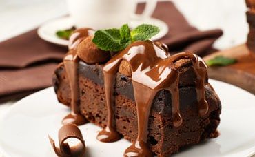 Double chocolate cake